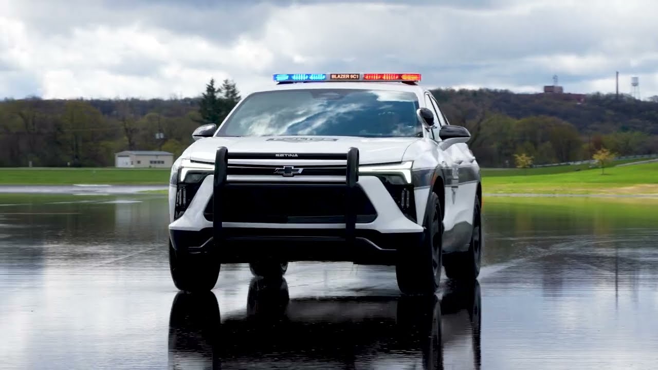 Meet The First Ever Chevrolet Blazer EV Police Pursuit Package | GM Envolve