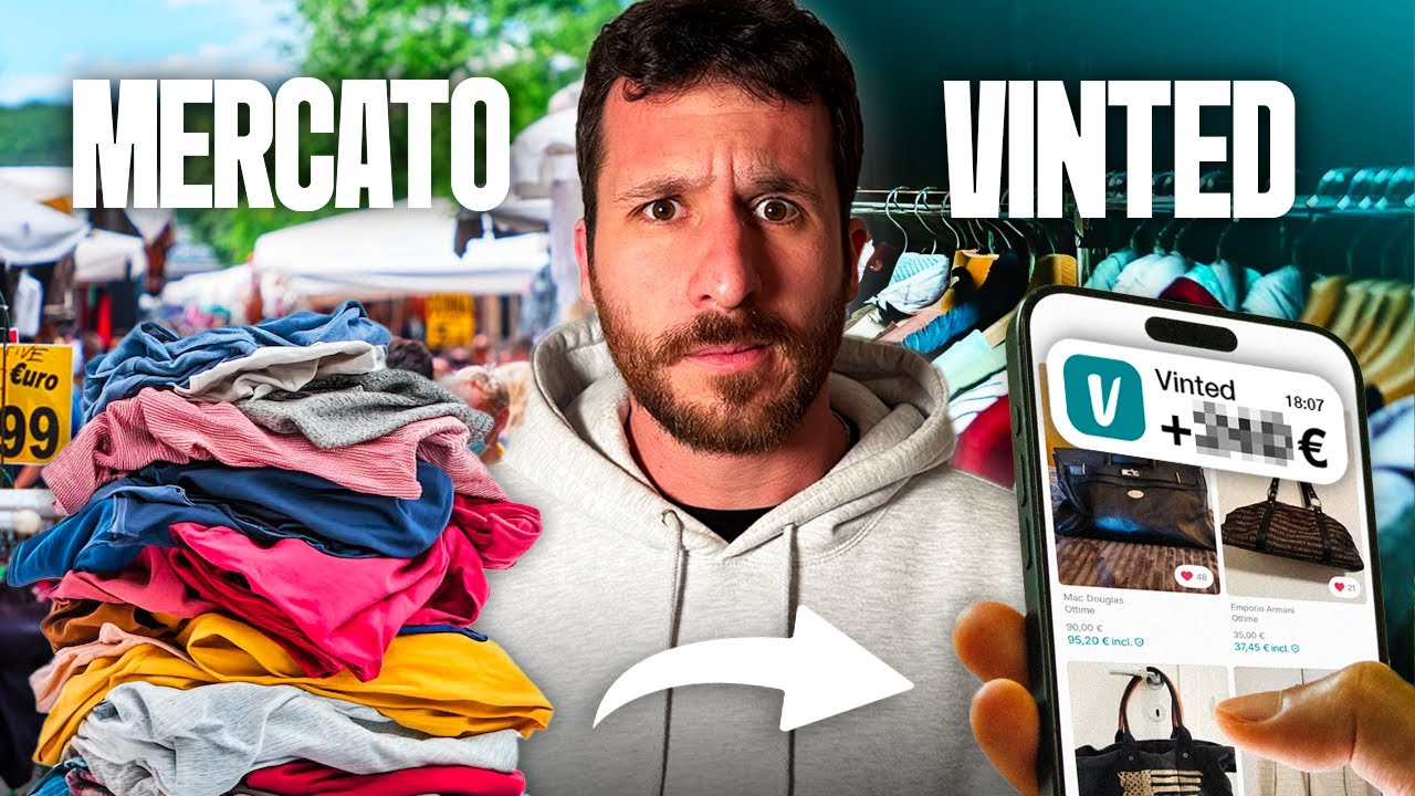 COMPRO VESTITI AL MERCATO E LI RIVENDO SU VINTED: QUANTO SI PUÒ GUADAGNARE? - EP.1