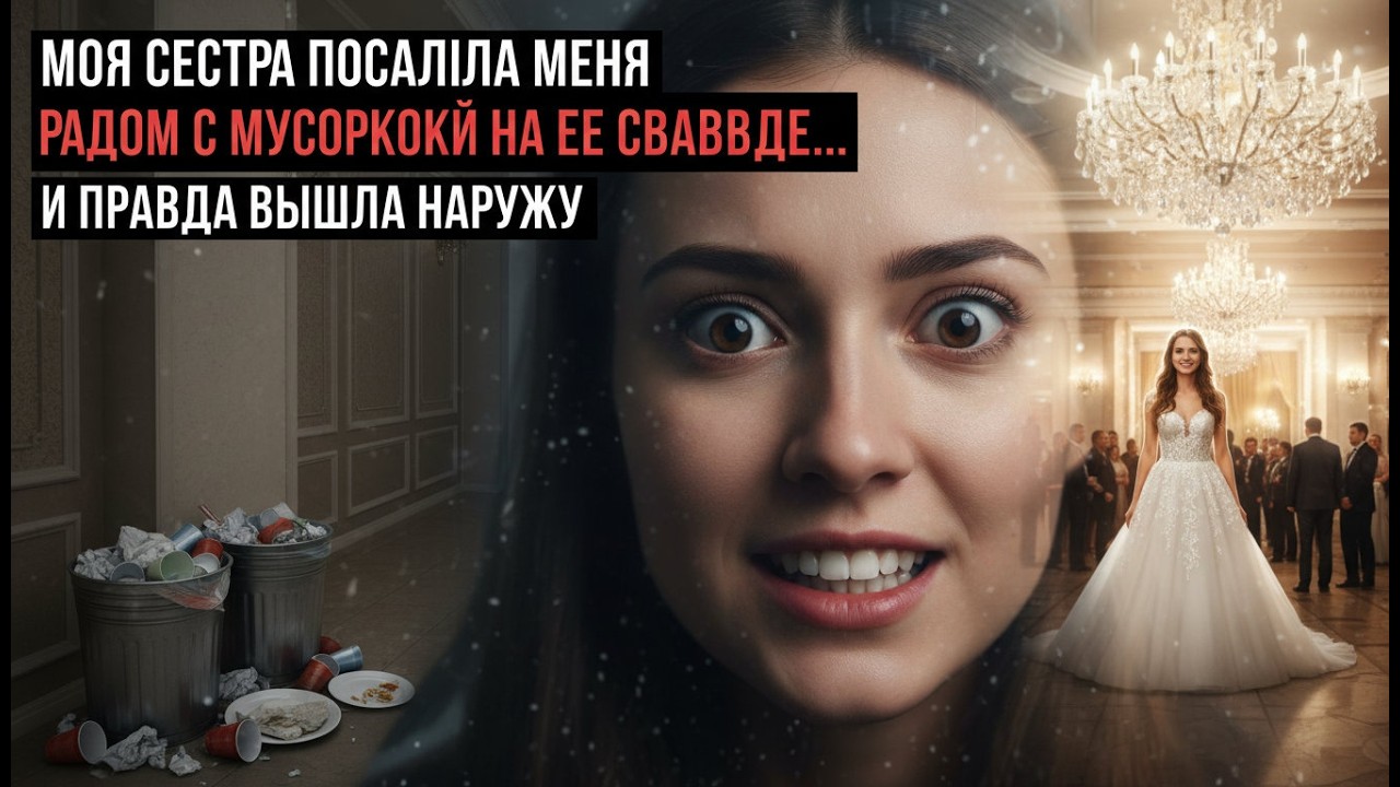 Сестра посадила меня у мусорки на свадьбе + Правда разрушила всё
