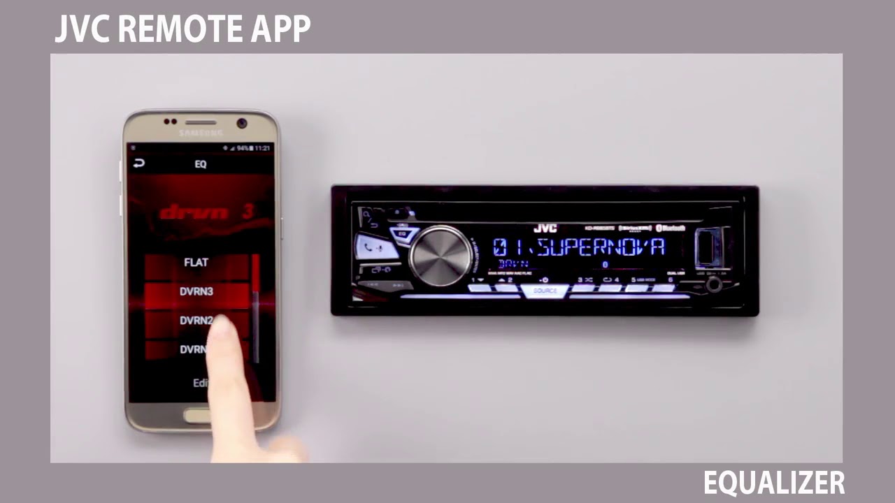 JVC RemoteApp for Bluetooth Car Receivers