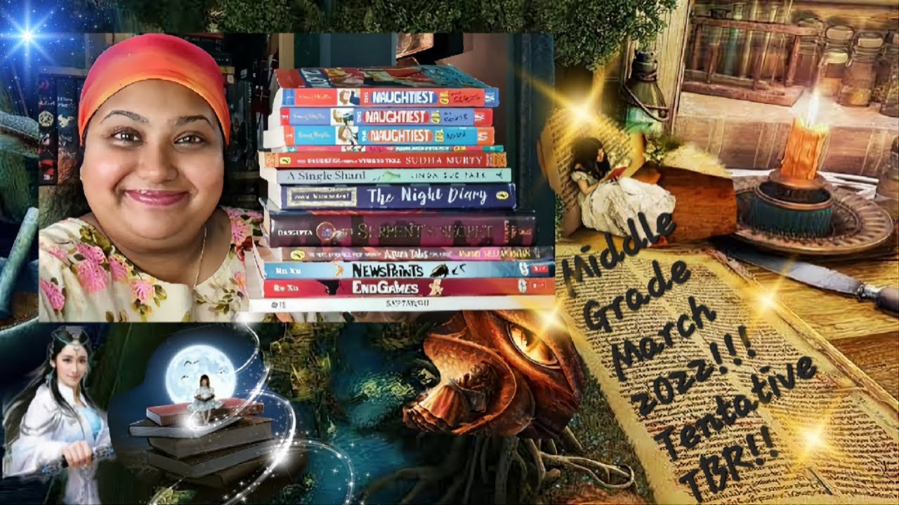 Here's my  - MiddleGradeMarch2022 Readathon's Tentative TBR!! | #booktube | #middlegrademarch