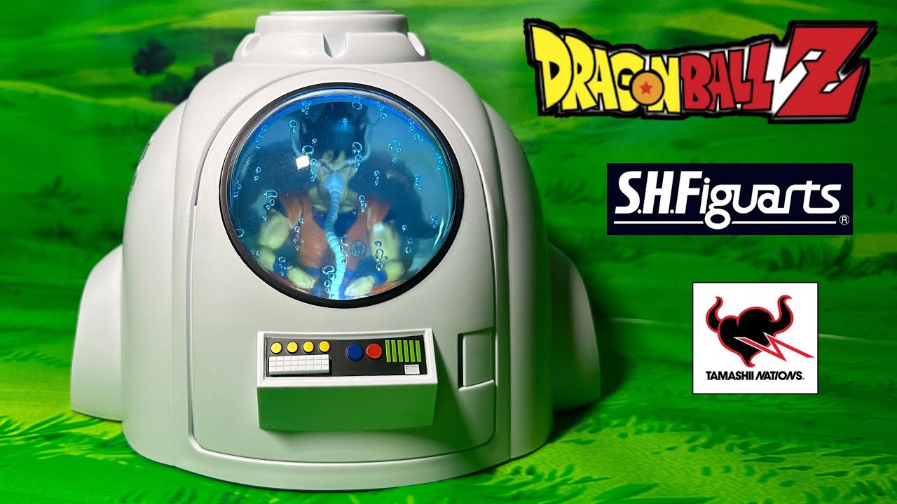 S.H.Figuarts Dragon Ball Z Son Goku MEDICAL MACHINE SHF 孫悟空 治療艙 #actionfigures #dragonball #songoku