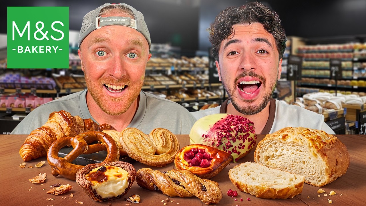 Мы попробовали ВСЮ выпечку из M&S!