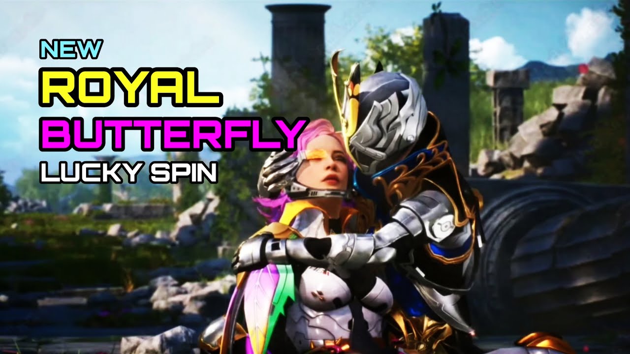 ROYAL BUTTERFLY LUCKY SPIN 😍 | PUBG MOBILE