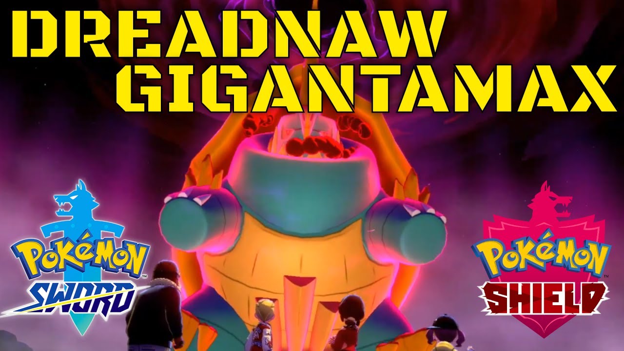 Местоположение Pokemon Sword And Shield Gigantamax Drednaw