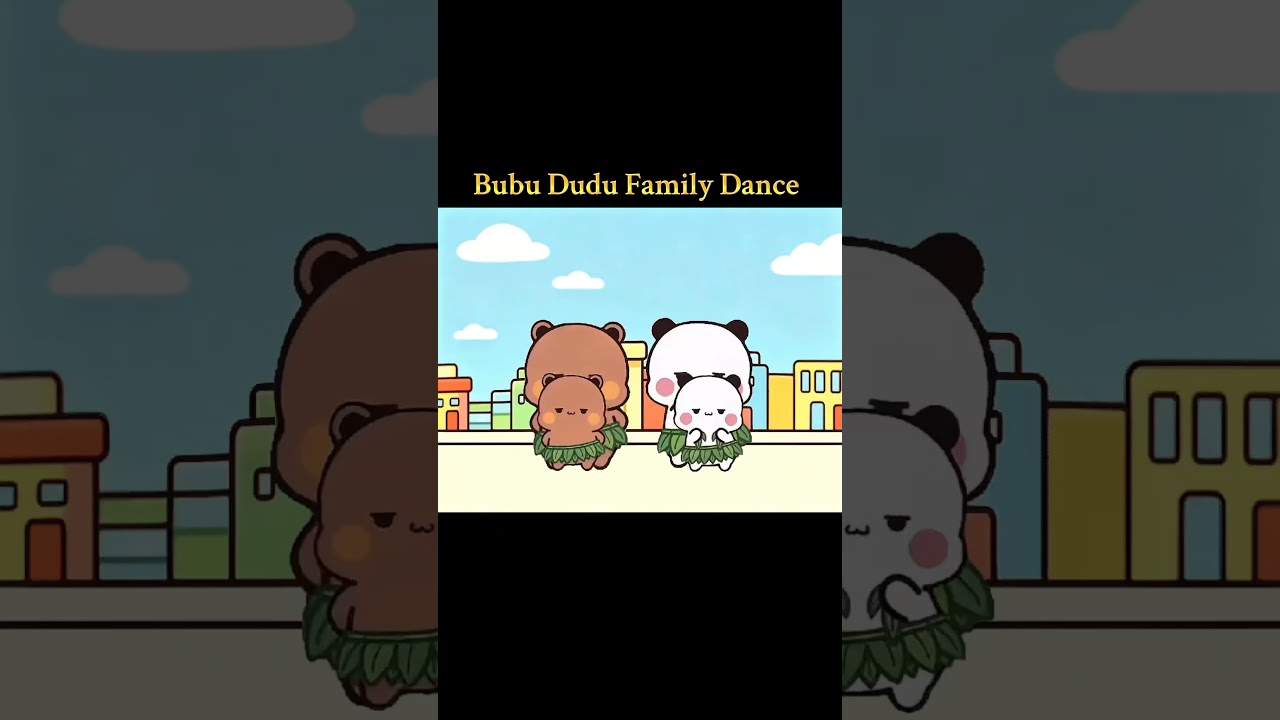 Bubu Dudu cute Family Dance#bubu#dudu#bubududu#yierbubudaily#cutecouple