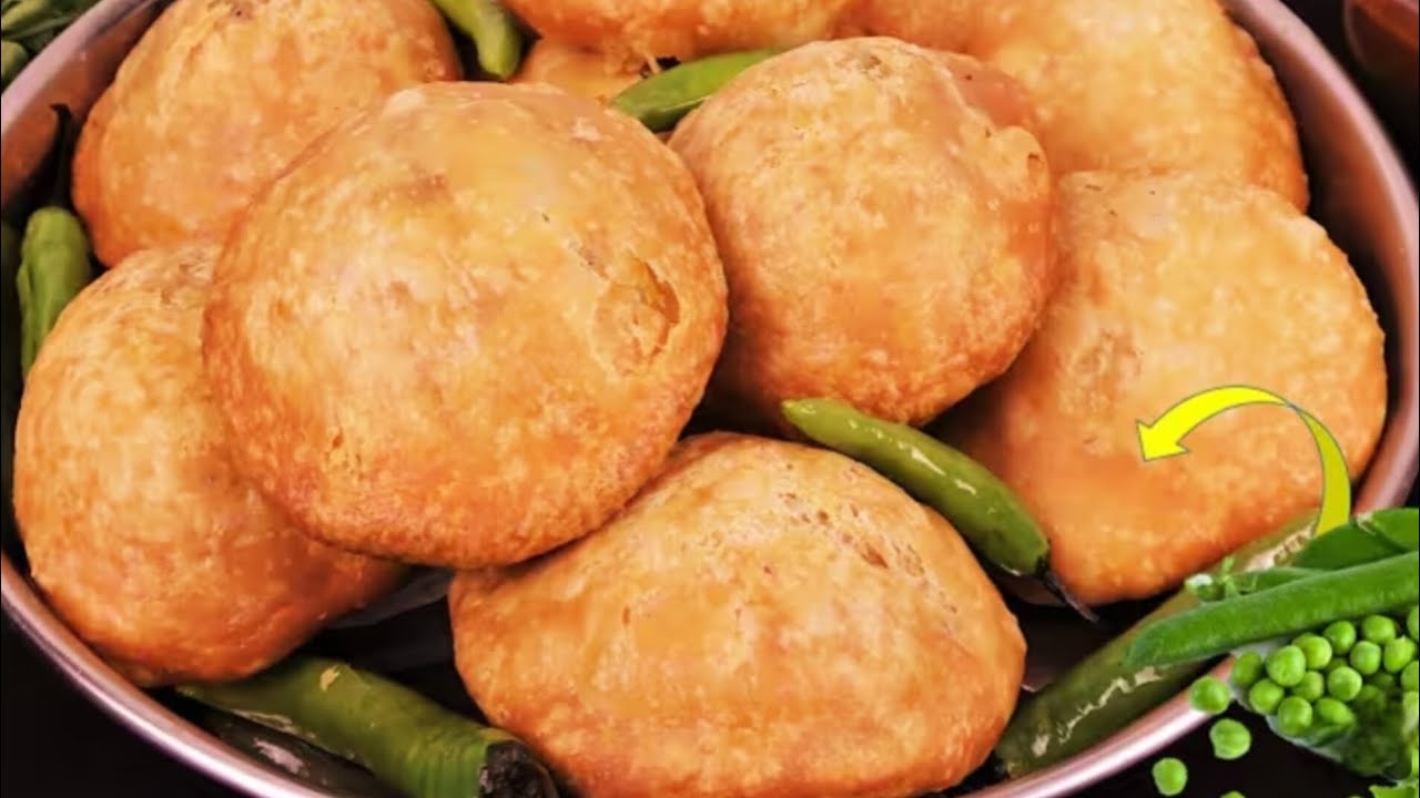 Matar ki kachoriएकदम फूली फूली हलवाई जैसी खस्ता मटर कचोरी एकदम बिहारी स्टाइल मेंmatar kachori recipe