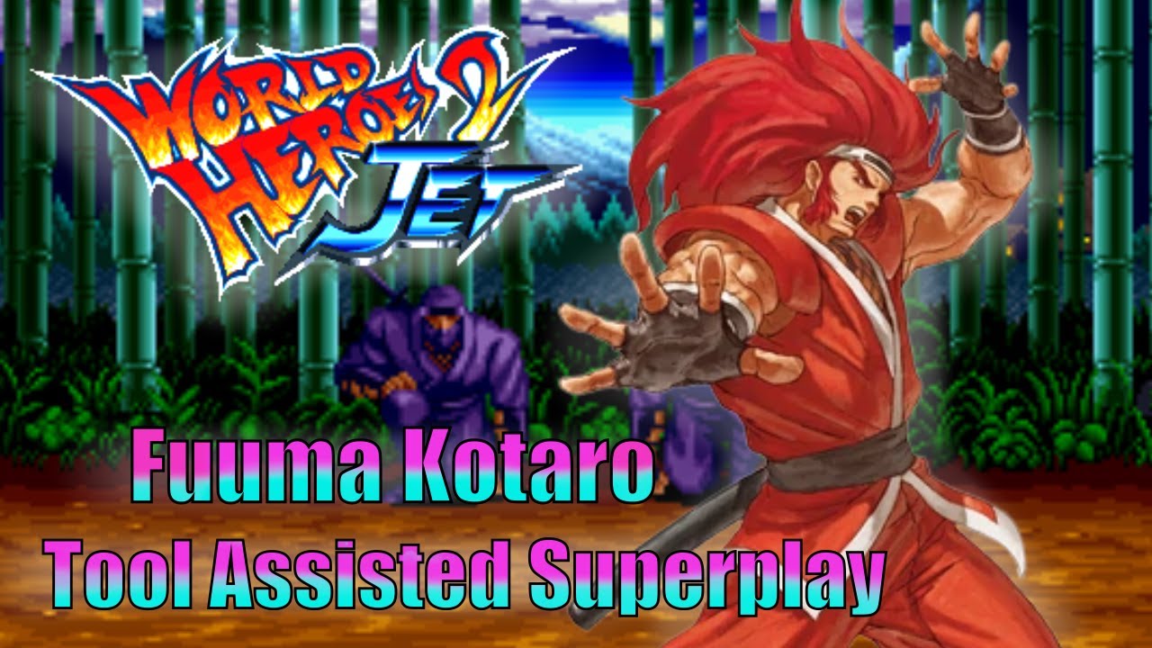 [TAS] - World Heroes 2 Jet (Neo-Geo) - Fuuma Kotaro - Full Perfect