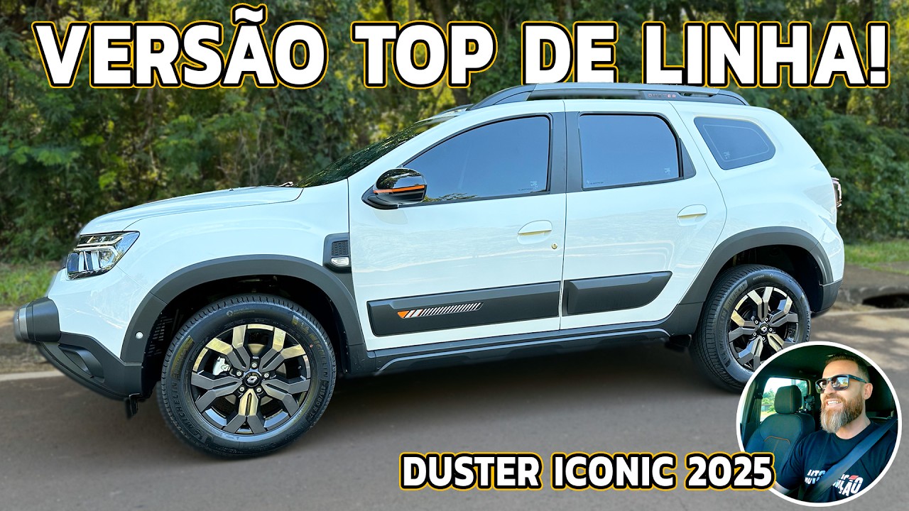DUSTER ICONIC 2025 - Test Drive Completo Acelerando Forte o Motor Turbo!