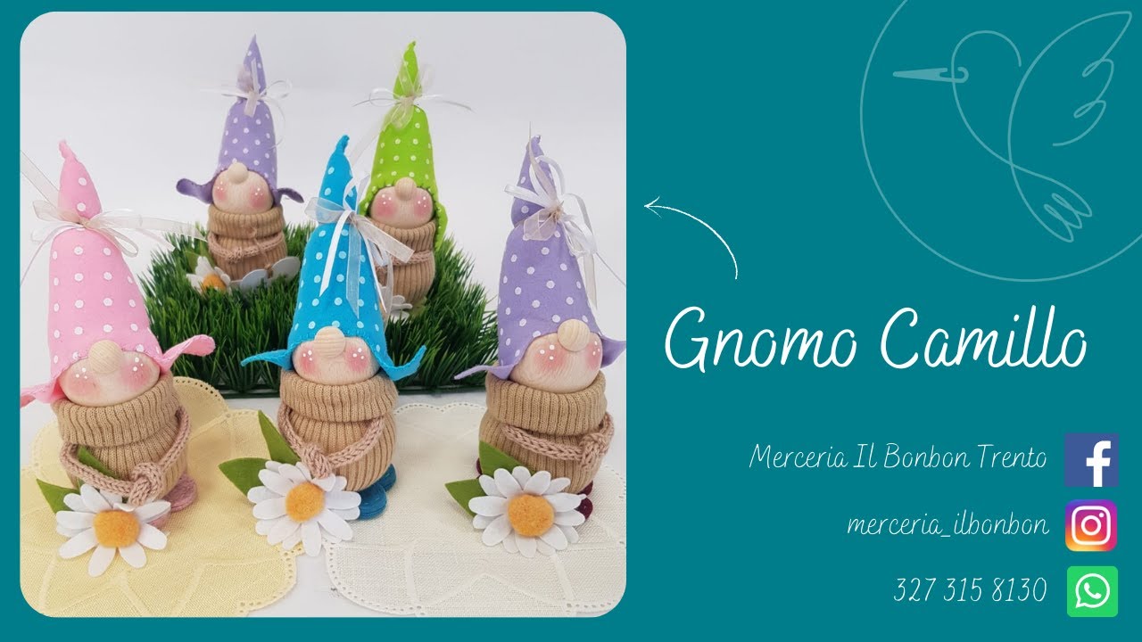 Gnomo Camillo 🌼 TUTORIAL