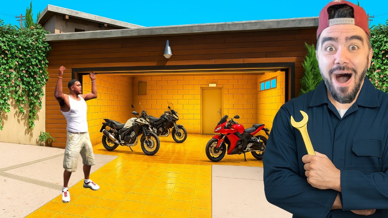 FRANKLIN DÜNYANIN EN HIZLI MOTORSIKLETINI YAPTI - GTA 5 MODS