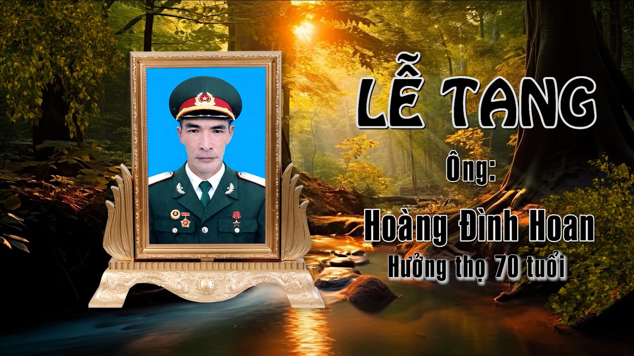 Lễ Tang Ông Hoàng Đình Hoan Hưởng Thọ 70 tuổi - Đông Sơn Thanh Hóa