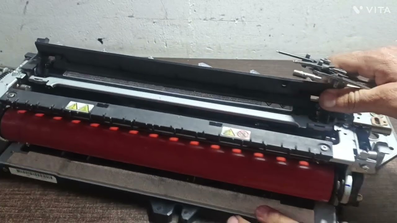 Como cambiar fusor de ricos MP C4501