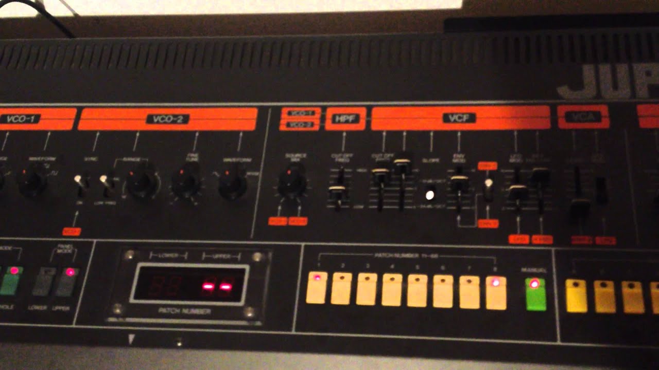 Encore Electronics Roland JUPITER-8 MIDI KIT Start-up