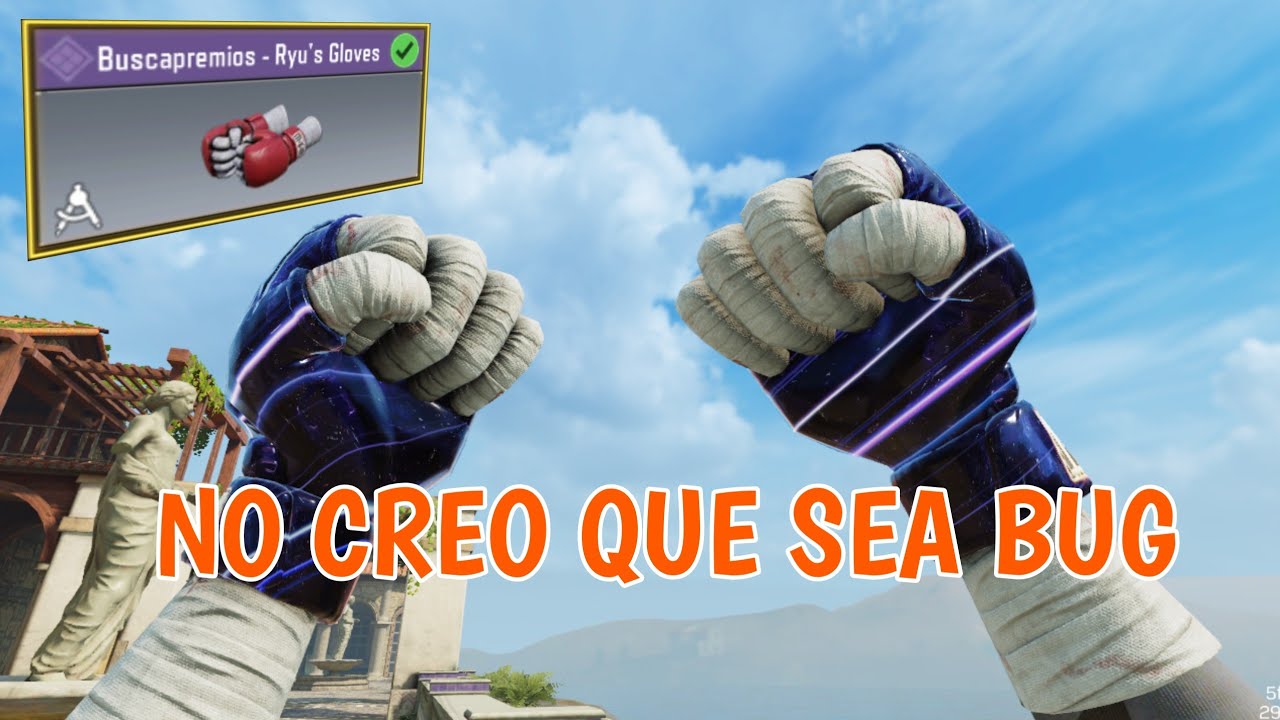 Buscapremios Ryu's Gloves parece que están bugueados - COD Mobile