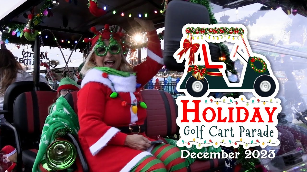 Nocatee Holiday Golf Cart Parade 2023