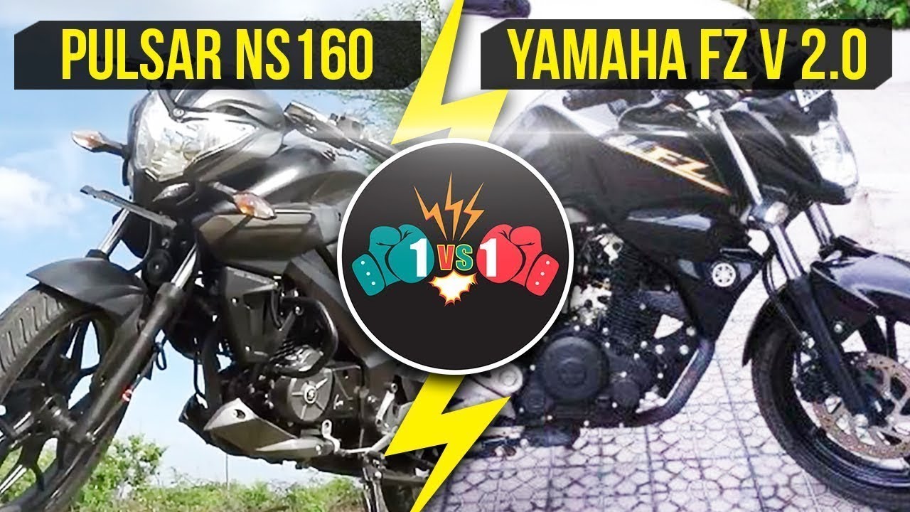 Pulsar ns 160 Vs FZ S Version 2 | Detailed Comparison Between Pulsar NS 160  | Tamil Automobile