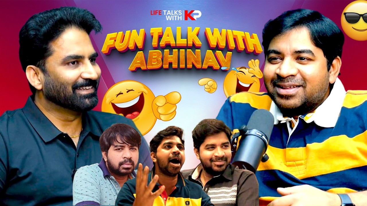 Abhinav Gomatam Unfiltered 🔥| No Filter, No Script, Only Fun 😂 | Telugu Podcast | Life Talks with KP