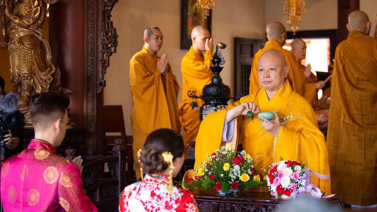 Lễ hằng thuận tại Chùa Định Thành ( Tâm Anh & Tâm Mẫn)