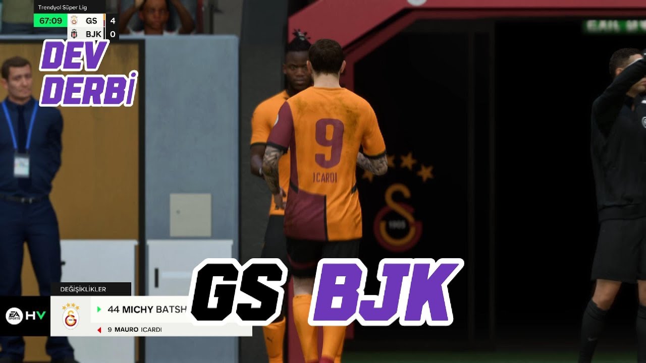GS – BJK Derbisinde Gol Şov! 🔥⚽
