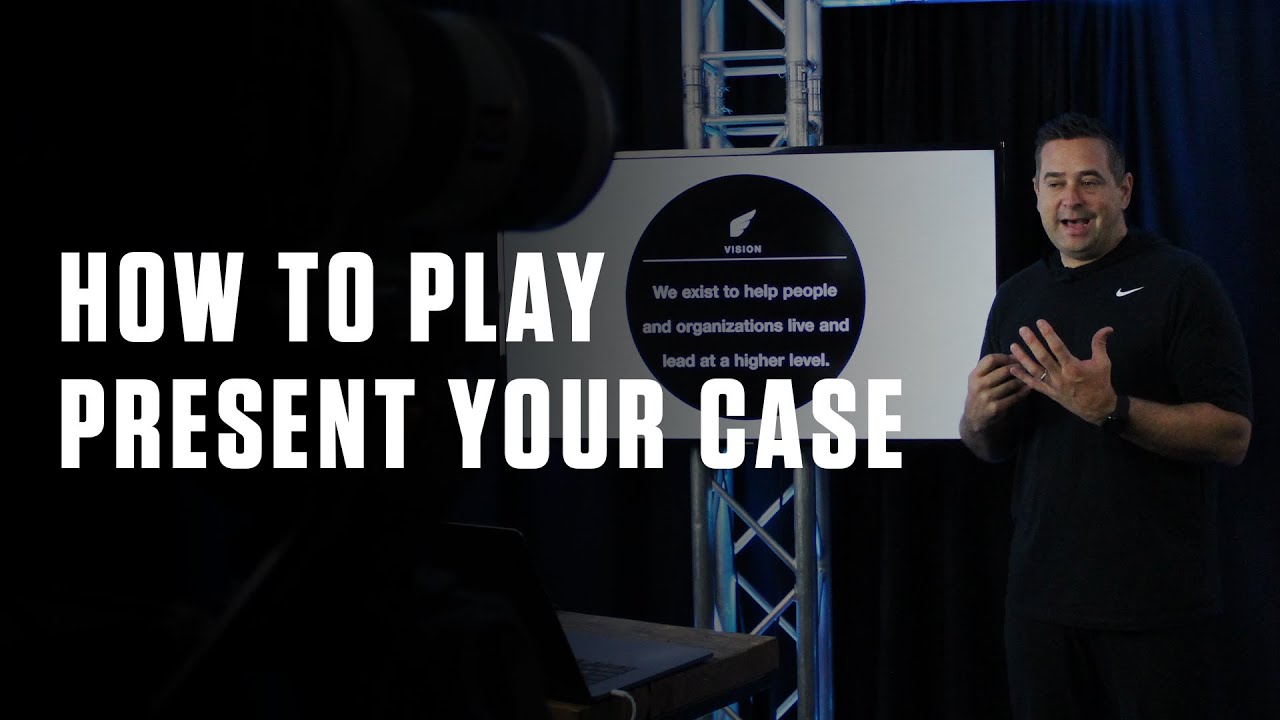 Present Your Case: A Fun and Simple Game for Large and Small Groups at Events