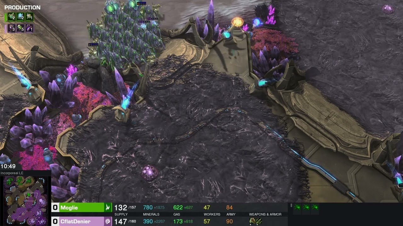 Starcraft II  Team Gosu Tournament Highlights