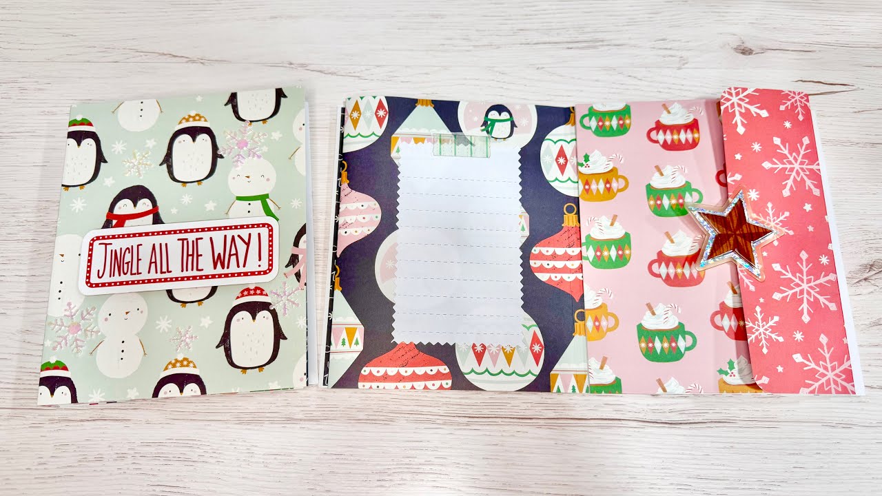 Запрос видео! Книга-однодневка с конвертами и урок по созданию мини-журнала