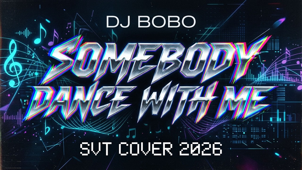DJ-BOBO - Somebody dance with me (SVT-Cover-2026) 🎵  #SVT_music #eurodance2026  #ItaloDisco2026