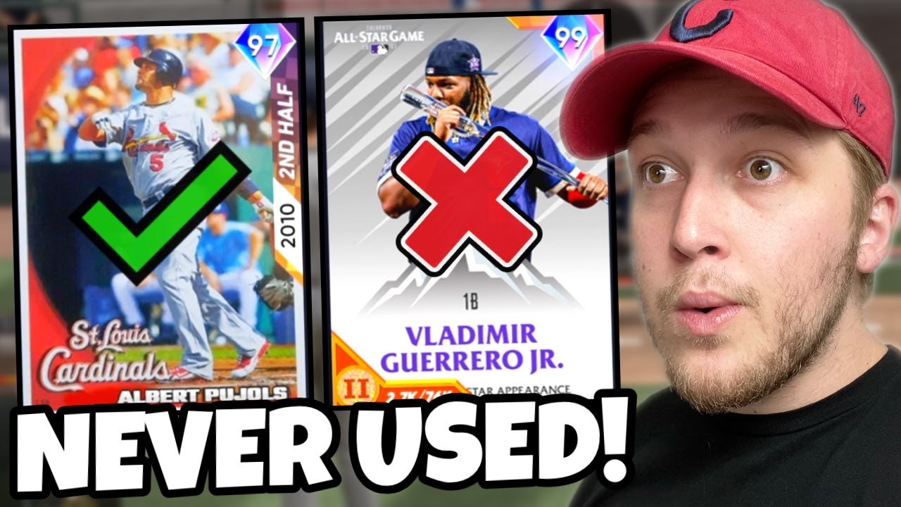 i used a FULL TEAM of cards I'VE NEVER USED before.. MLB The Show 21