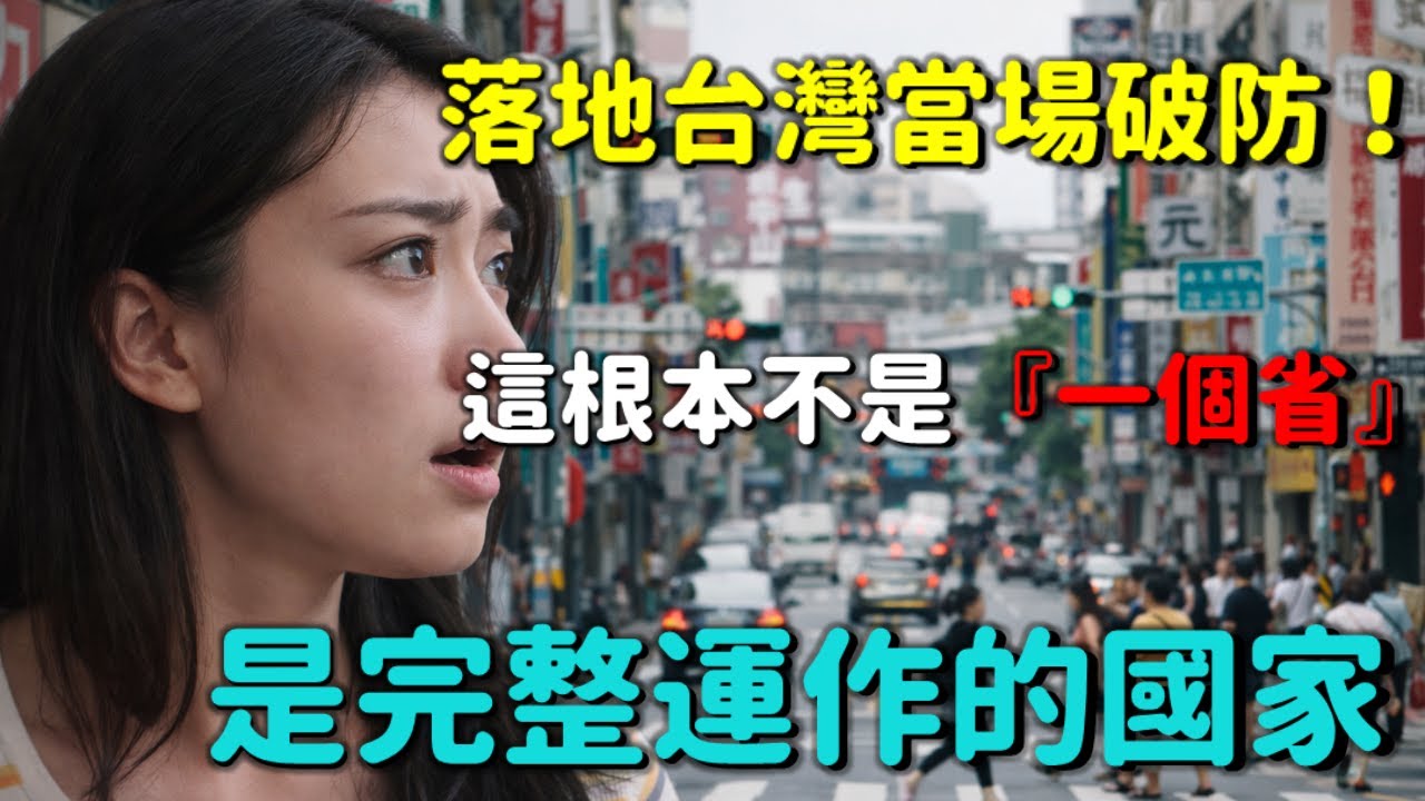 落地台灣才發現真相！上海女孩當場破防：這哪裡像中國的一個省？原來台灣早就是國家！