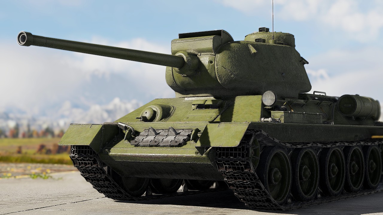 The Stabilized T34 is amazing || T-34-85 (STP)