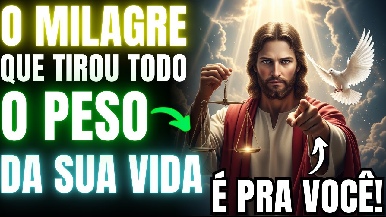 DEUS DIZ: SUA MENTE FOI LIBERTA DO MEDO CONSTANTE AGORA