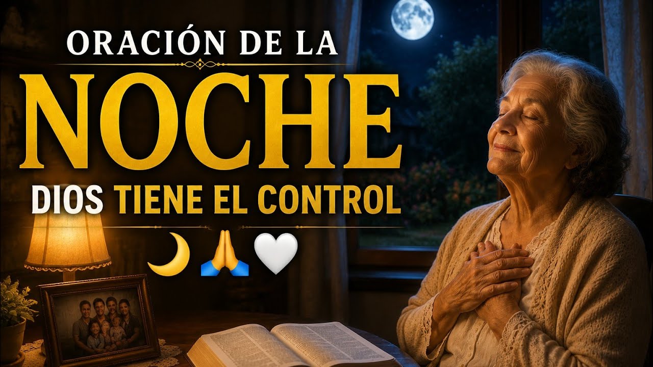 💤🌙 Apaga tu mente y descansa en Dios | Oración para dormir