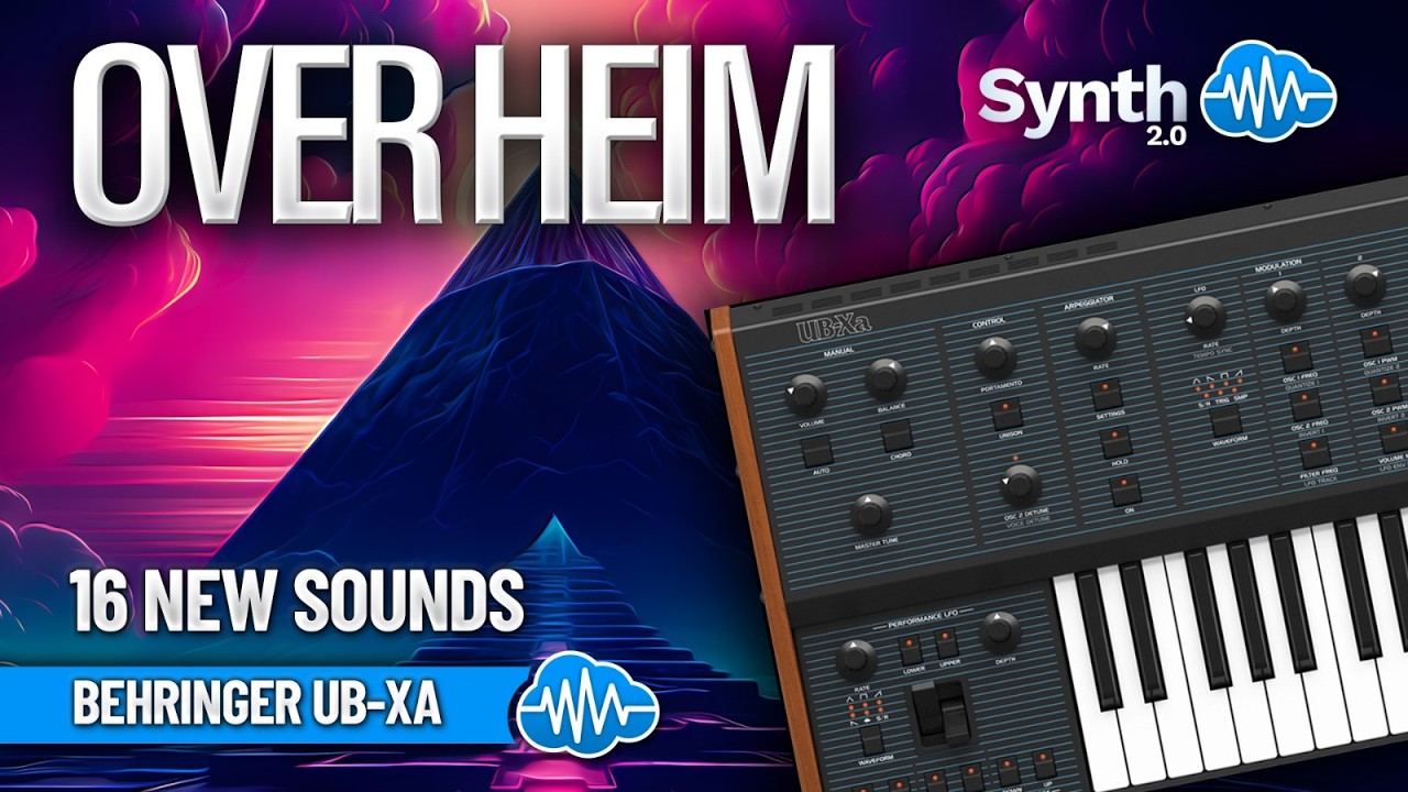 BEHRINGER UB-XA ♫ 16 Custom Sounds ► OVER-HEIM - Oberheim Patches