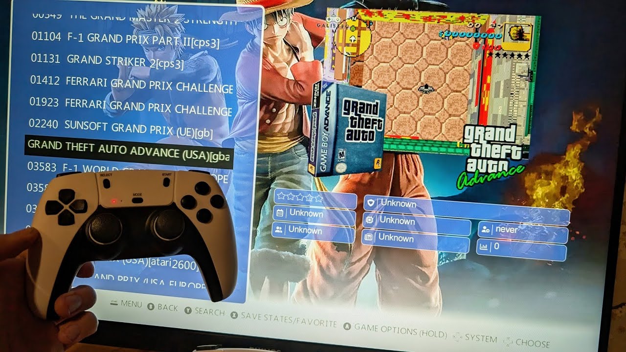 GTA на игровой консоли M15 4K Game Stick — есть ли на ней игры Grand Theft Auto?
