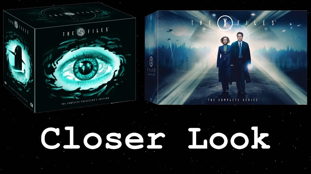 Closer Look - X-Files DVD and Blu-ray Complete Series Sets