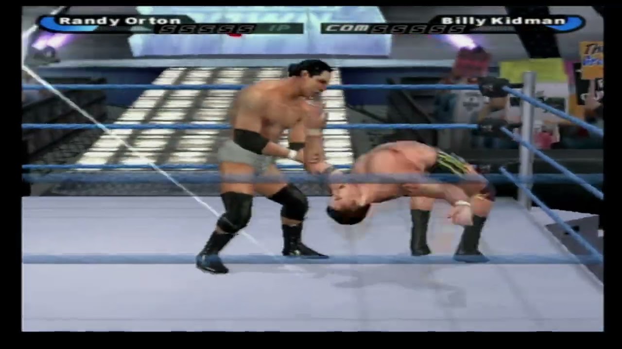 WWE Smackdown Shut Your Mouth - PS2 Gameplay - Randy Orton vs Billy Kidman