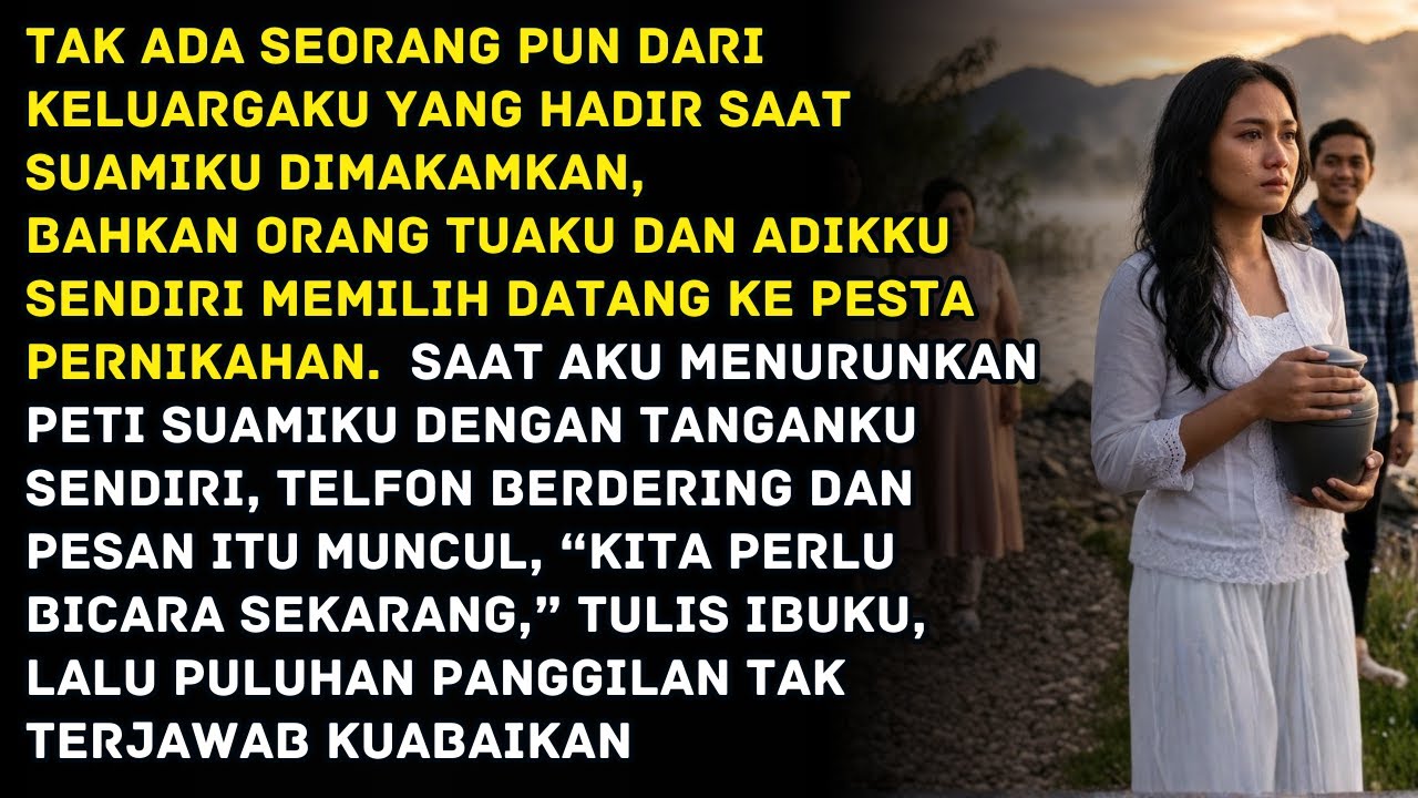 Saat Aku Berduka di Pemakaman Suamiku, Mereka Justru Berpesta di Pernikahan Adikku…