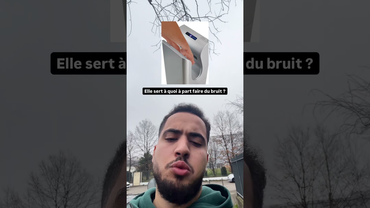 Elle sert à quoi le sèche mains à part faire du bruit ?