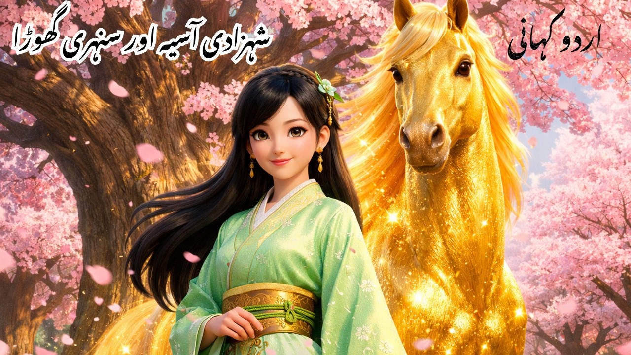 Shehzadi Asia aur Sunhari Ghora | Princess Story | Urdu Kahani |Fairy Tale in Urdu #fairytalesstory