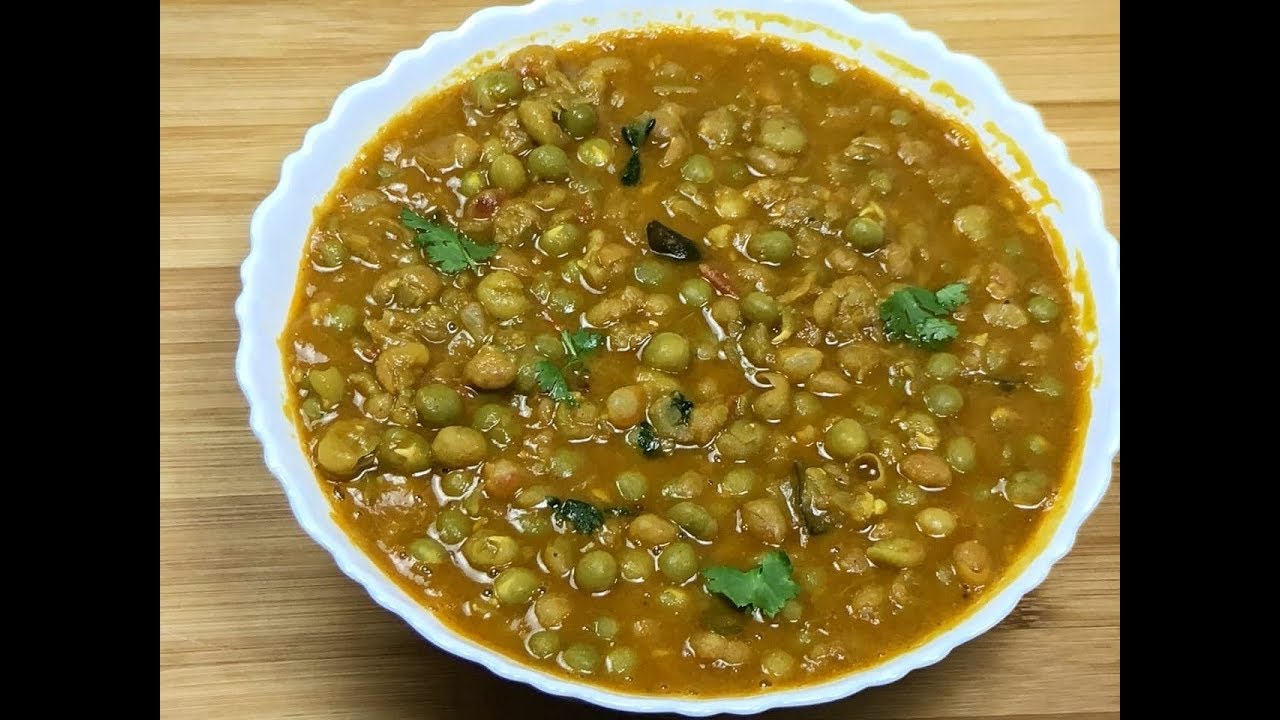 എളുപ്പത്തിൽ ഒരു ഗ്രീൻപീസ് കറി || Green Peas Curry || Rcp:202