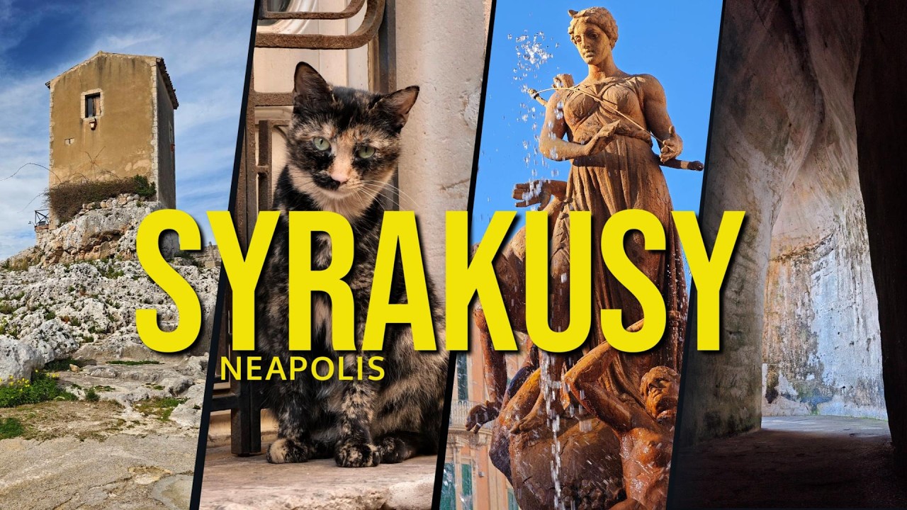 Neapolis | Syrakusy | Sicilský trip 2 | Italy travel vlog 2026