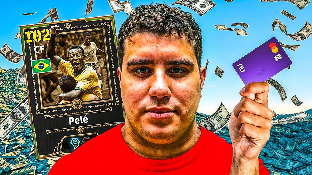Gastei uma FORTUNA pra TIRAR o PELÉ no eFootball 2025! 💸🔥