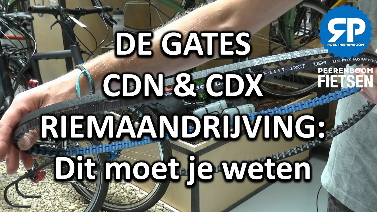 RIEMAANDRIJVING, VERSCHIL TUSSEN GATES CDX EN CDN: Dit moet je weten