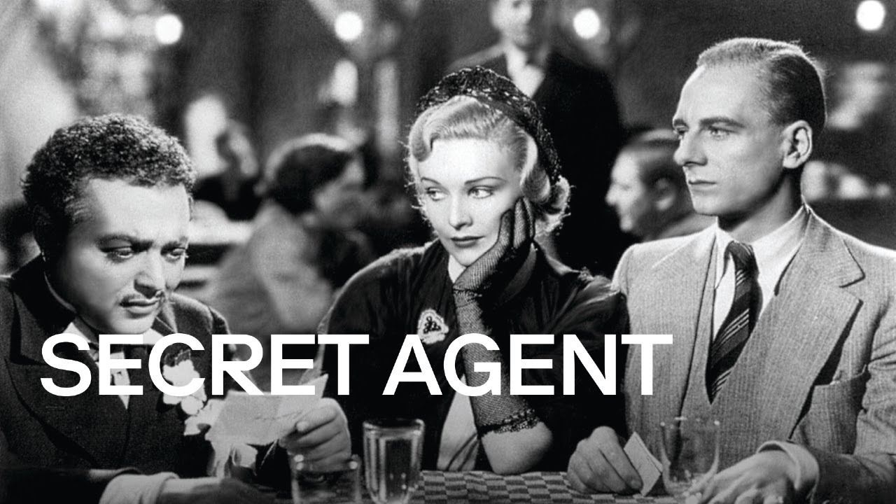 Secret Agent (1936) | Alfred Hitchcock Full Movie | Classic British Spy Thriller