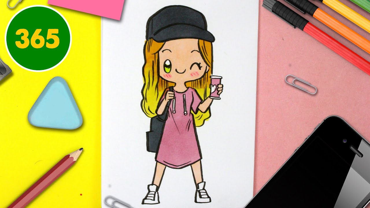COME DISEGNATE DONNA KAWAII- Come disegnare persona