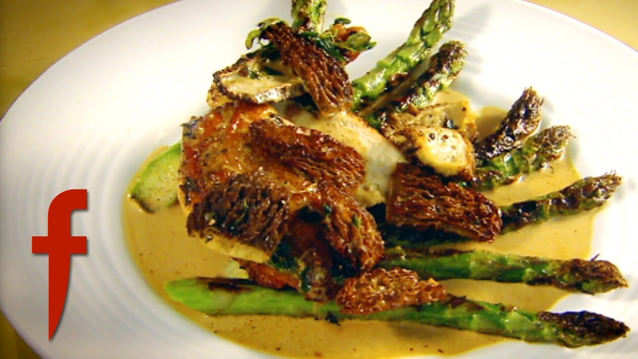 Pan Fried Chicken With A Morel Sauce | The F Word