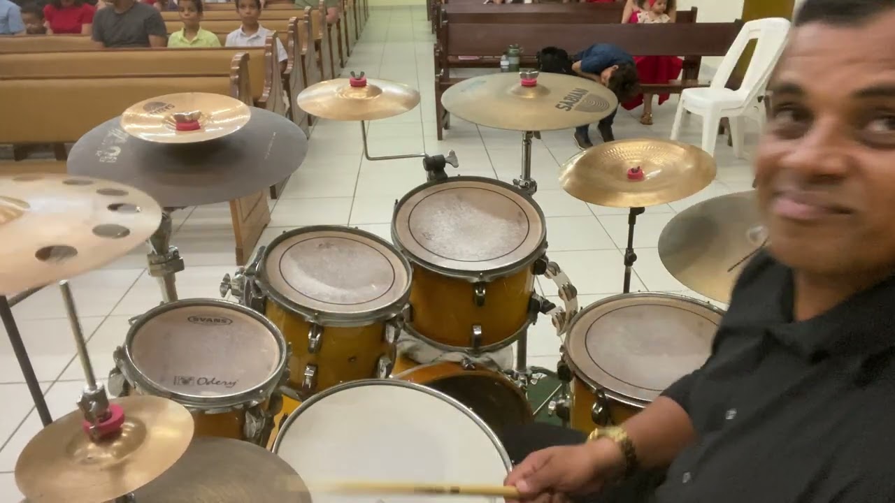 Fidelidade #drummer #drums #gospelmusic #gospelmusic #musicaevagelica #mobiledrumcover 