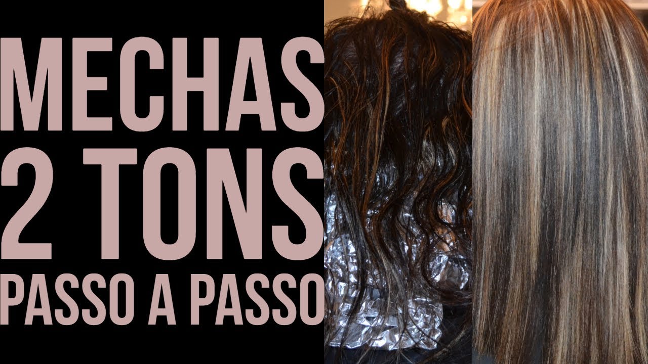 COMO Descolorir MECHAS INTERCALADAS PASSO A PASSO