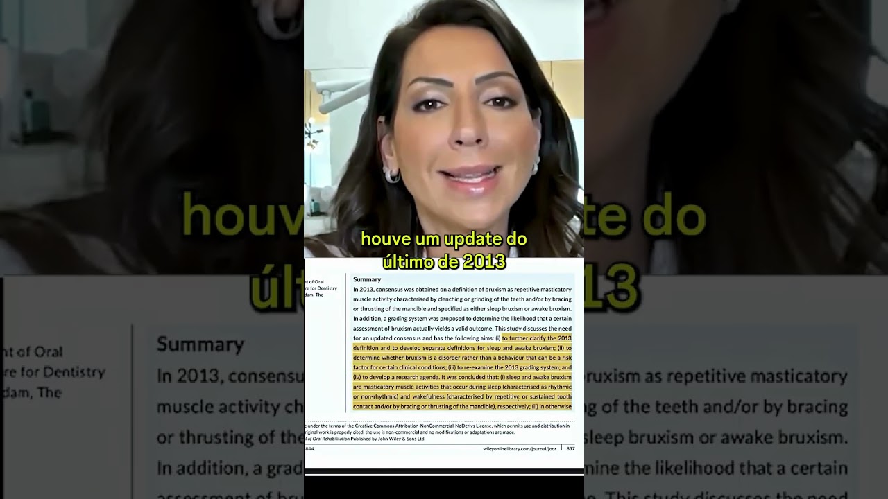 Dentista, se o bruxismo é um limbo clínico no seu consultório, você precisa ouvir isso.